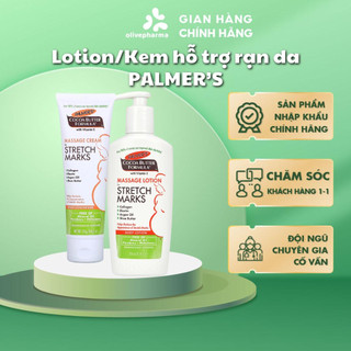 Olivepharma Chính Hãng - [Nhập Mỹ - 250ml] Lotion Chống và Giảm Rạn Da Palmer's Stretch Marks