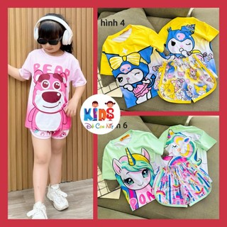 [ 20-47 ký] BỘ THUN LẠNH 3D SIÊU HOT - ĐỒ BỘ TRẺ EM