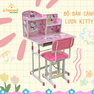 Bộ bàn và ghế trẻ em tăng chỉnh độ cao 47wood, phù hợp 4-12 tuổi - Bộ bàn ghế học sinh hàng việt nam chất lượng cao