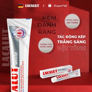 Lacalut white - kem đánh răng làm trắng răng, bảo vệ men răng | nhập khẩu chlb đức