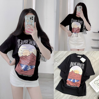 Áo Thun Tay Ngắn Cổ Tròn In Hình Chuẩn Xịn