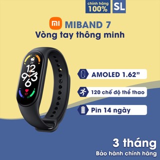 Vòng Tay Thông Minh Xiaomi Mi Band 7 Theo Dõi Sức Khỏe Có Hỗ Trợ Tiếng Việt