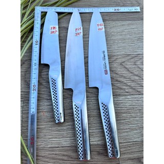 DAO GLOBAL NI- UKON NHẬT BẢN,hàng thanh lí, lỗi vết sướt , vết hàn ( shop đã sử lí đẹp) dao đã mài