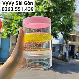 Hủ nhựa đựng kem body, hủ chiết kem 200g