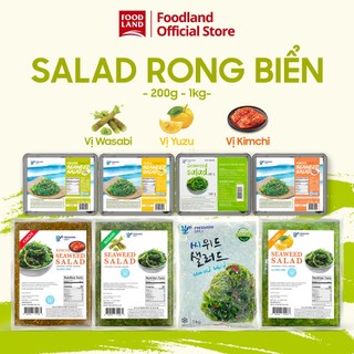 Xa Lát Salad Rong Biển, Rong Biển Tươi Trộn Mè Hiệu Fresiweed 200G -1KG - Foodland
