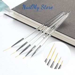 Cọ nét nail Opi, cọ râu đầu mảnh vẽ móng nét nhỏ