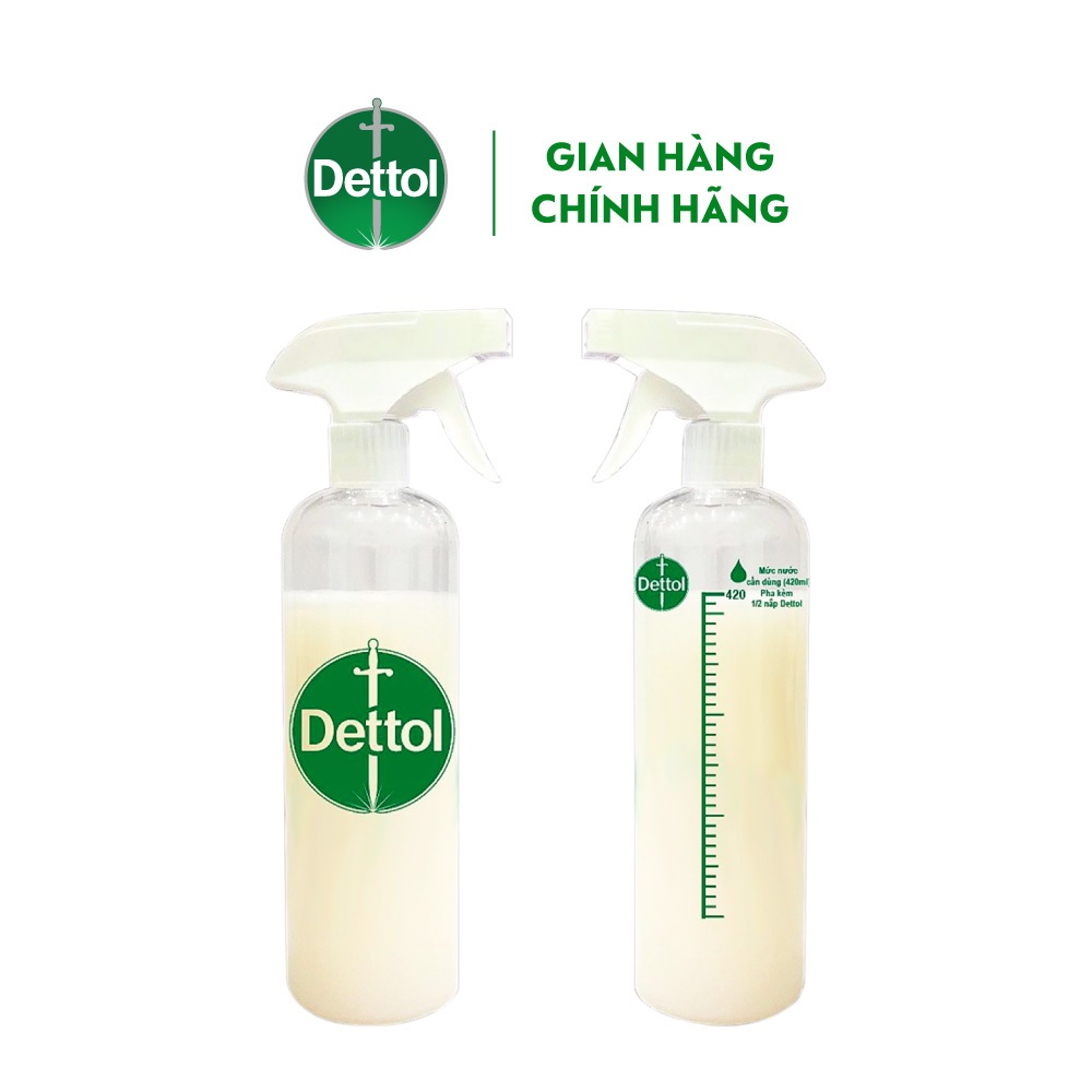 [QUÀ TẶNG KHÔNG BÁN] Combo Bình Xịt 250ml + Bình Xịt 50ml + Ống Chiết 1ml Dettol