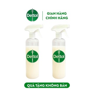  Combo Bình Xịt 250ml + Bình Xịt 50ml + Ống Chiết 1ml Dettol