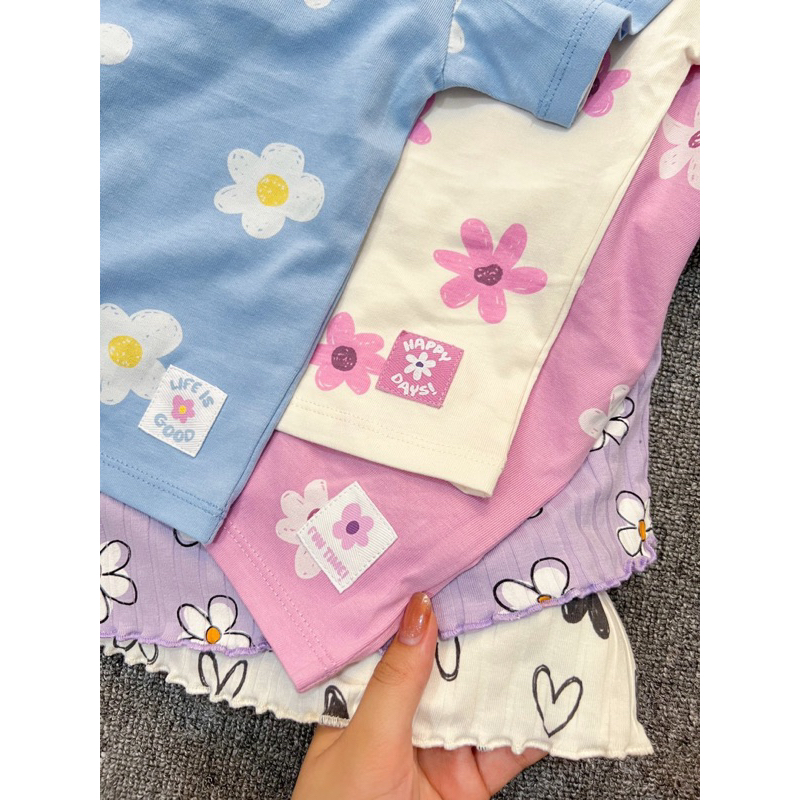 Áo Phông Cộc Tay Bé Gái Xuất Nga Xịn Đẹp Áo Thun Bé Gái Đáng Yêu 1 Đến 10 Tuổi