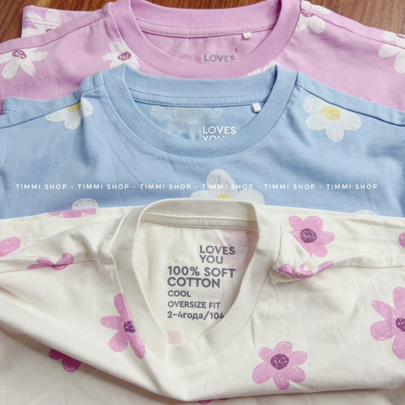 Áo Phông Cộc Tay Bé Gái Xuất Nga Xịn Đẹp Áo Thun Bé Gái Đáng Yêu 1 Đến 10 Tuổi