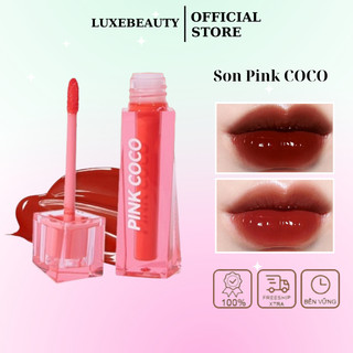 Son bóng pink coco son bóng kính gương chống nước lâu trôi - luxe013