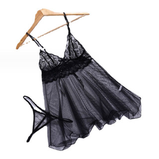 Váy Ngủ Sexy Bigisize ,đầm ngủ 2 dây nữ thun ren mềm mại Sexy mỏng xuyên thấu  Giá Rẻ Gợi Cảm Kèm Quần Lọt Khe-SEXY MỎNG