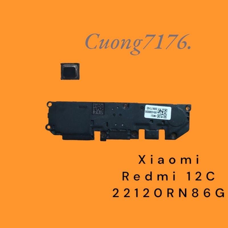 Loa Thoại / Loa Ngoài Xiaomi Redmi 12C Tháo Máy Hoạt Động Tốt