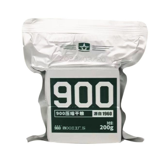 Lương khô 900 ba sao - phong bánh 200gr có 4 bánh lương khô