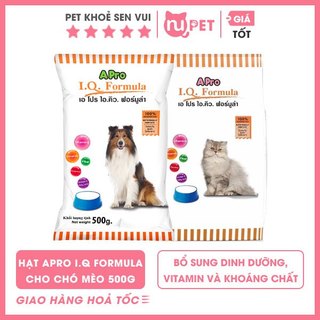 Thức ăn hạt apro i.q. formula cho mèo 500g