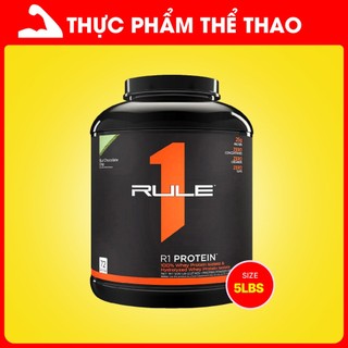 Whey Rule 1 - Tăng Cơ Giảm Mỡ Rule 1 5lbs (2.3Kg) Nhiều Hương Vị - Hàng Chính Hãng