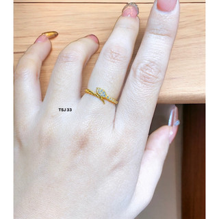 nhẫn vàng hình rắn nhỏ