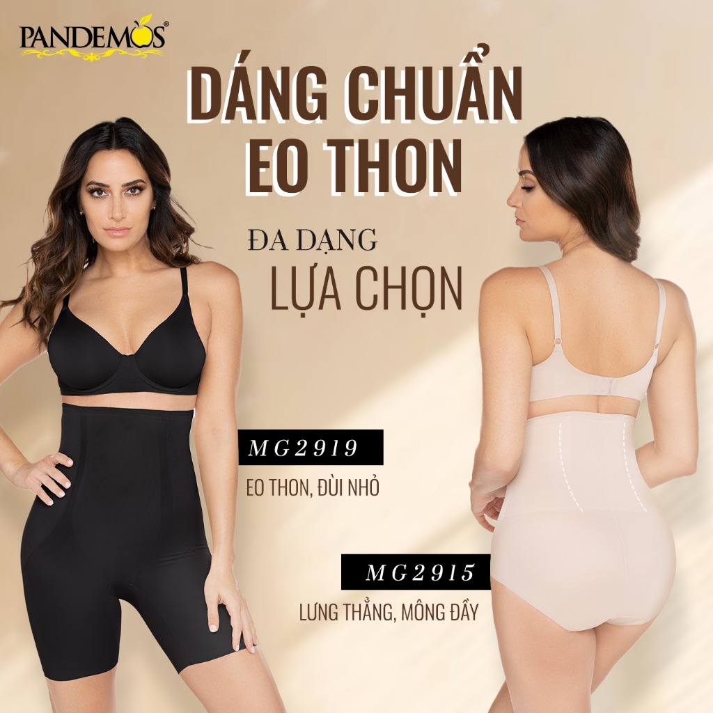 Quần gen nịt bụng định hình MIRACLESUIT Pandemos chất liệu cao cấp hỗ trợ thon gọn eo lưng MG2919