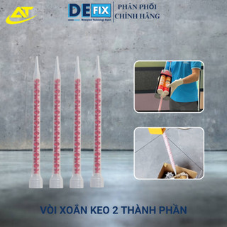 Đầu vòi keo chít mạch, Vòi trộn bơm keo 2 thành phần chà ron