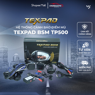Cảnh báo điểm mù ô tô Texpad BSM TP500 cảm biến siêu vi sóng 24GHZ cảnh báo chuyển làn tích hợp GPS - Chungauto
