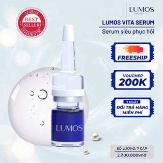  Lumos Vita Serum - Tế Bào Gốc Phục Hồi Da Chính hãng 100mg x 7  powder  và 5ml x 7  serum  