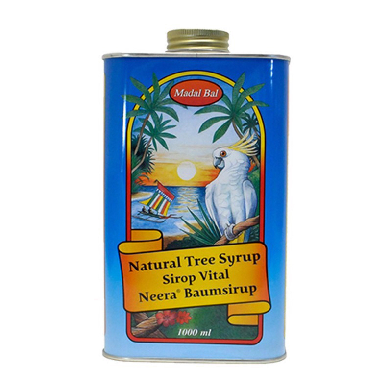 HSD2025 Siro Neera Detox Madal Bal Natural Tree Syrup Siro cây phong 1Lit tặng cốc đong bột ớt bột gừng