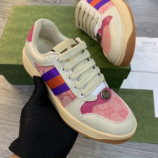Giày thể thao gc hải tùng hồng,giày gc s.t gg 3 vạch gc hồng nam nữ cao cấp hottrend 2024 - phương mon _ boutique