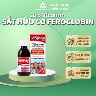 Olive Pharma chính hãng - Siro Vitamin Sắt hữu cơ Feroglobin Liquid dạng nước 200ml hỗ trợ sức khỏe cho cả gia đình