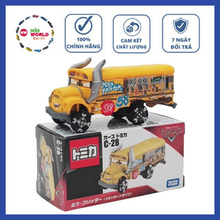  Xe mô hình Tomica Box Disney Pixar McQueen Cars-Miss Fritter C-28. MS: 304. 