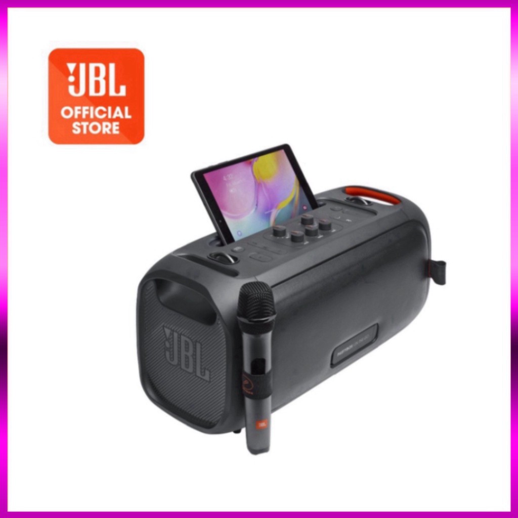 Loa Bluetooth JBL Partybox On The Go (Tặng kèm 2 Micro không dây)
