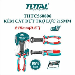 Đồ nghề total kềm cắt đứt trợ lực 8.5''/215mm thtc560806