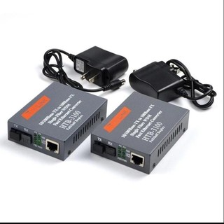 Bộ Chuyển Đổi Quang Điện 10/100M Netlink (HTB-3100/AB - 2 Converter, 2 Adapter)