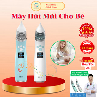 Máy Hút Mũi Cao Cấp Cho Bé, Trẻ Sơ Sinh, Dùng Làm Sạch Mũi Và Hút Mũi BabyCare, Sản Phẩm Được Bác Sỹ Khuyên Dùng