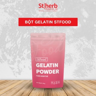 Bột Gelatin Làm Thạch Không Đường StFood Trọng Lượng 100g