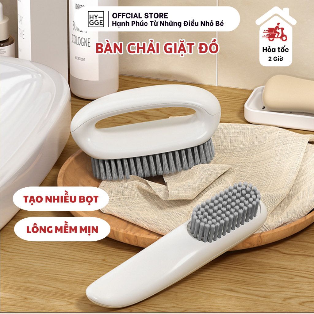 Bàn Chải Vệ Sinh Đa Năng Giặt Đồ | Bàn Chải Vệ Sinh Giày Chất Liệu Cao Cấp Chống Xước