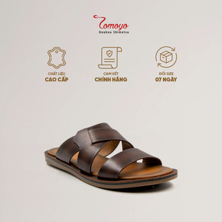 Dép Nam Thủ Công Da Bò Cao Cấp TOMOYO TMD10402