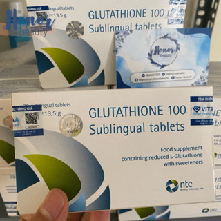 (Hàng Công Ty) Viên ngậm làm trắng da Glutathione