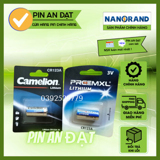 Pin cr123a camelion lithium , pin máy ảnh cr123 pin 3v .1