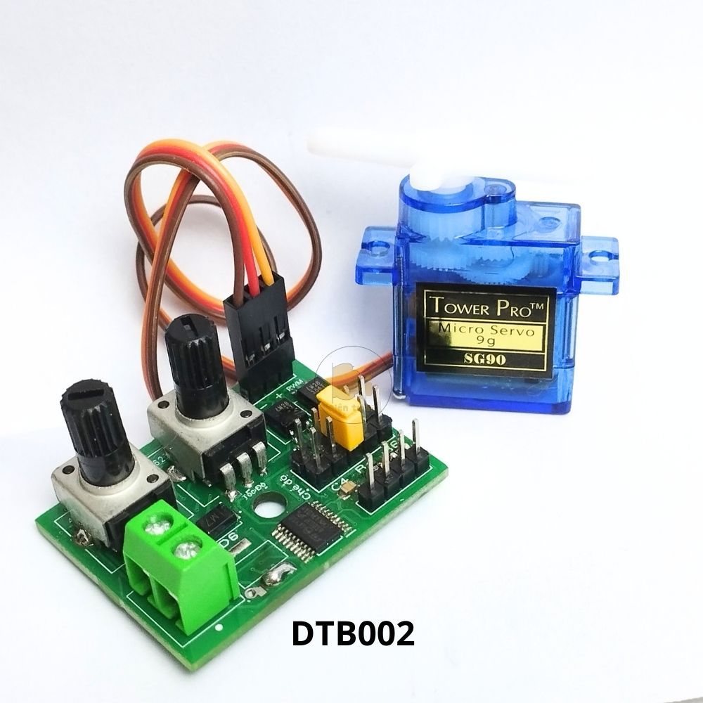 Mạch Servo Có Điều Chỉnh Tốc Độ DTB002 SG90 MG90S MG995 MG996R