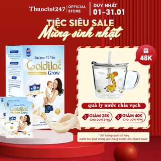 ✅ sữa non goldilac grow 280g 👍 ❤️ bổ sung vitamin, kích thích tiêu hoá, trẻ ngủ ngon