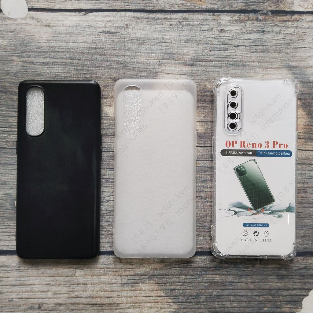 Ốp lưng Oppo Reno 3 Pro 5G/ Oppo Find X2 Neo dẻo đen TPU, dẻo trong đục chống ố viền gồ, chống sốc bảo vệ cam cao cấp