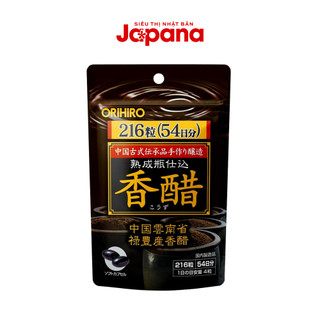 Giấm đen giảm cân Orihiro Nhật Bản 216 viên