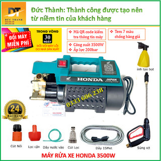 BH 24 Tháng. Máy rửa xe gia đình.Chế độ Inverter. Máy xịt rửa màu xanh.