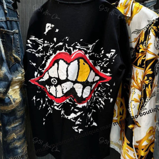 Áo Phông T-Shirt Chrome Hearts In Hoạ Tiết Mặt Cười Ma Mị Cực To Đằng Sau Lưng Dành Cho Anh Em Boy Phố Đi Biển Đi Chơi