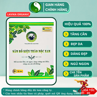 [TĂNG CÂN CHÍNH HÃNG] Sâm Bổ Kiện Thảo Mộc Nam - LAVIKA Organic