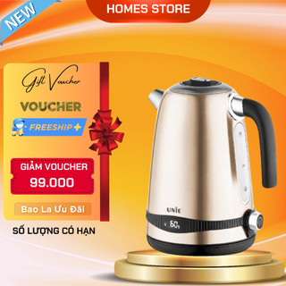 Ấm siêu tốc unie uek1762c vỏ hợp kim dung tích 1.8 lit công suất 2200 w - hàng chính hãng