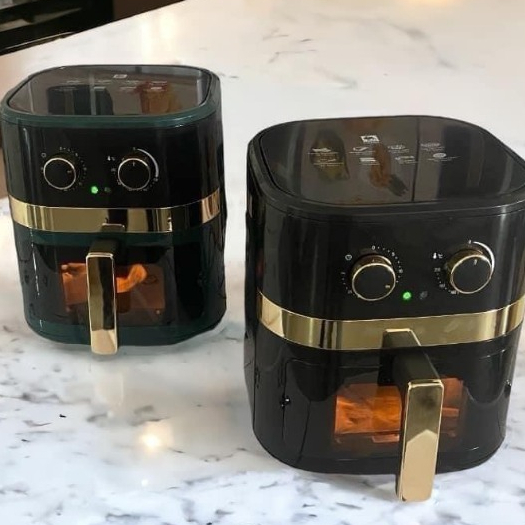 Nồi chiên không dầu camel 15l viền vàng bảo hành 12 tháng.