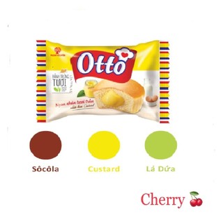 Bánh Trứng Tươi Custard Otto Nhân Kem bánh Otto PN