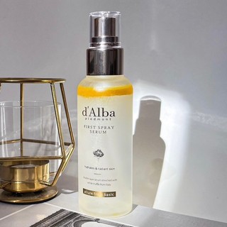 Serum dạng xịt khoáng thuần chay căng bóng da Dalba First Spray Serum 100ml