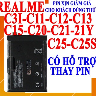 Pin Scud cho Realme C11, C12, C13, C15, C25, C25S, C3i, C20, C21, C21Y Narzo 20 mã BLP793 và BLP729